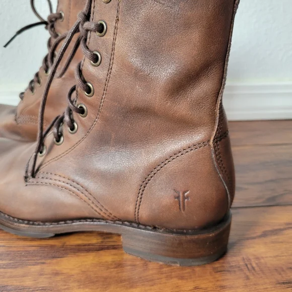 Frye Veronica Flex Combat Boots - Picture 2 of 7